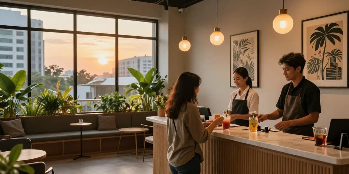 Experience the comfort of ROKOK88, a convenient lodging in Central Jakarta with a warm atmosphere.