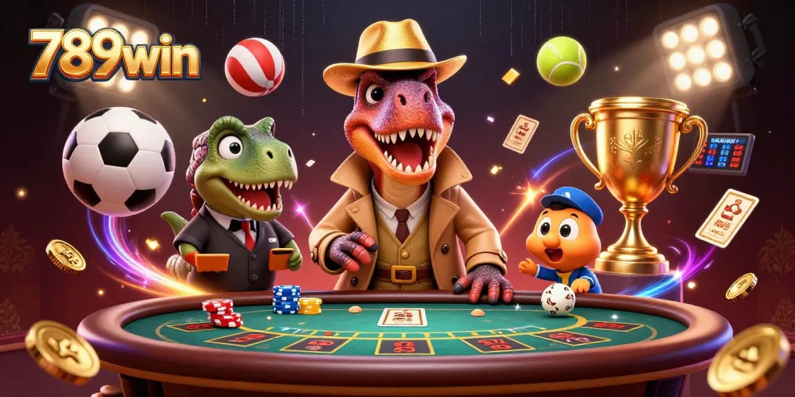 Engage in exhilarating games at 789win, featuring unique characters and vibrant casino action.