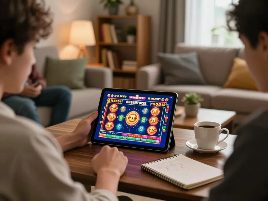 Engage in rusuntogel slots game at home, capturing thrilling online gambling experience