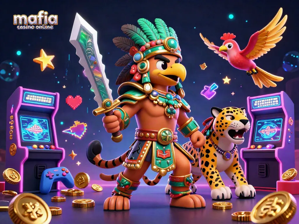 Engage with mafia casino online while enjoying dynamic 3D casino games featuring Aztec warriors.