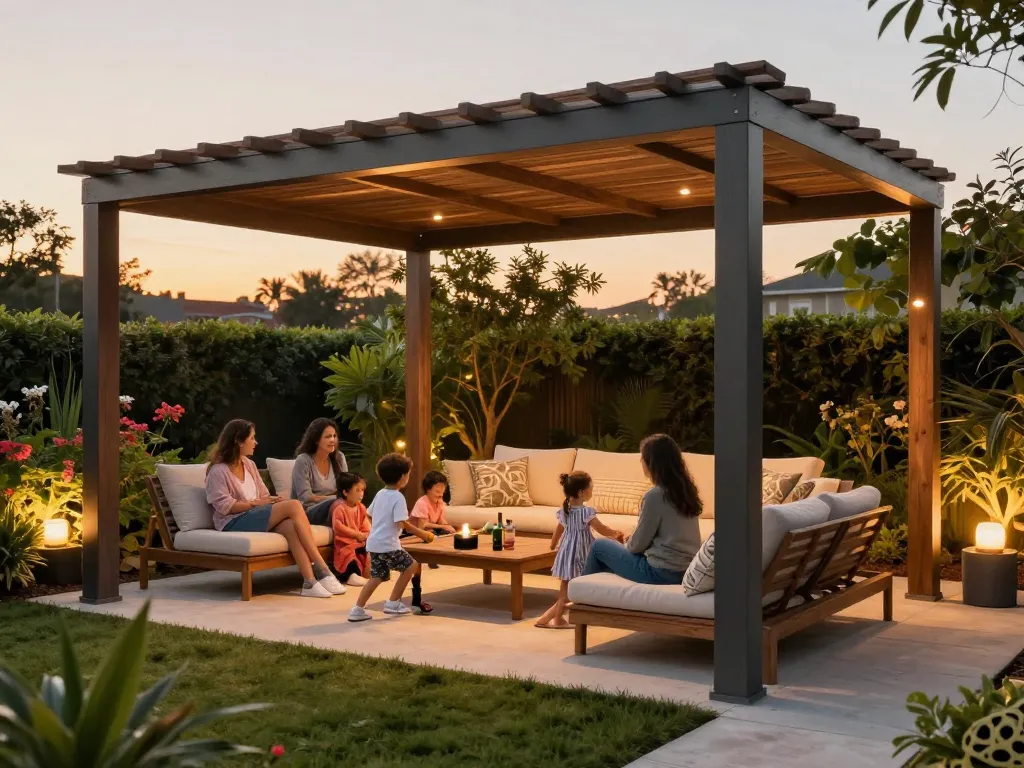 configuratore 3D per pergole enhances outdoor living with stylish designs and a warm atmosphere
