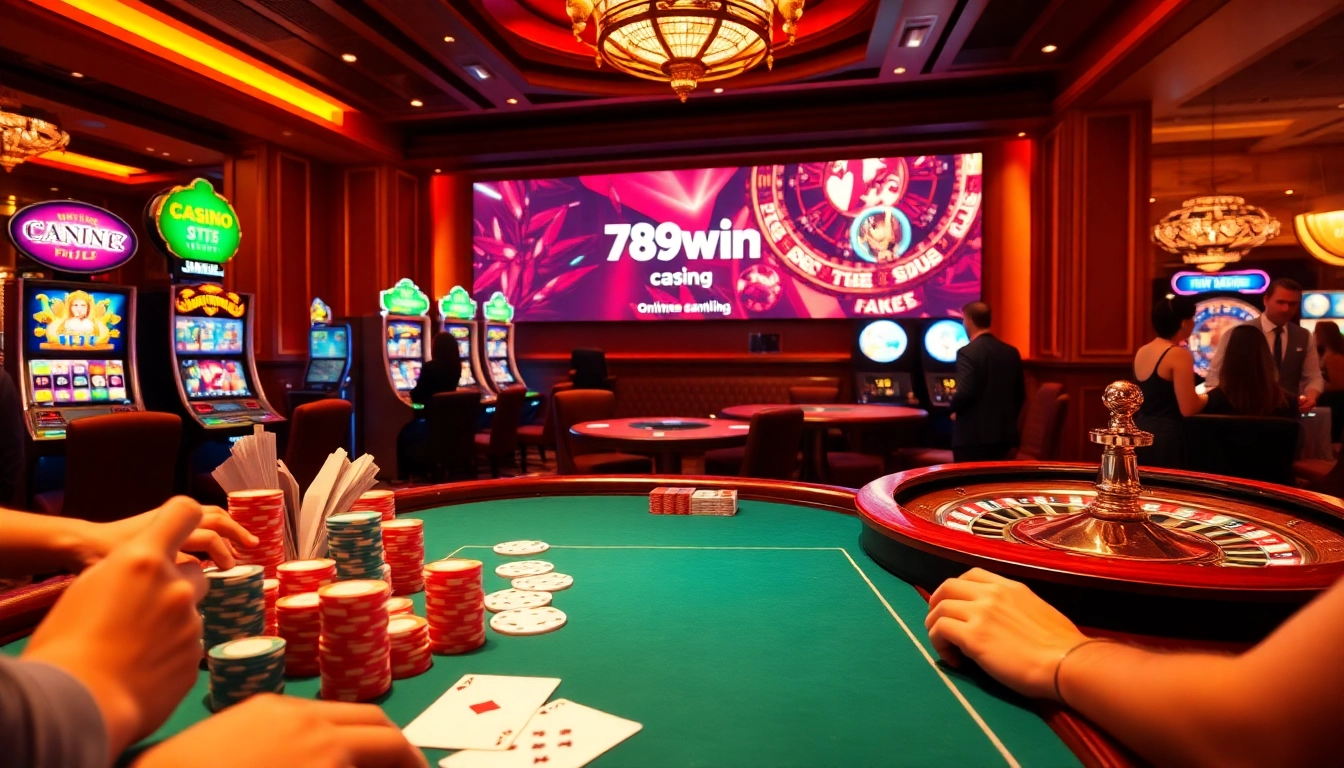 Experience high-stakes poker at 789win, featuring vibrant tables and immersive gambling.