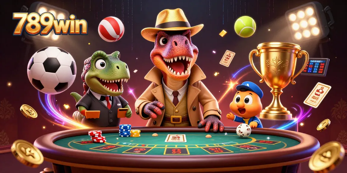Engage in exhilarating games at 789win, featuring unique characters and vibrant casino action.