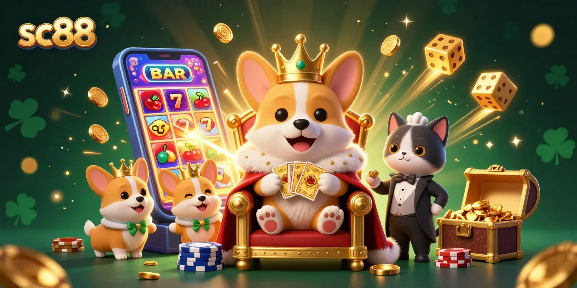 Spin to win with SC88's vibrant royal gaming scene and captivating casino chaos!