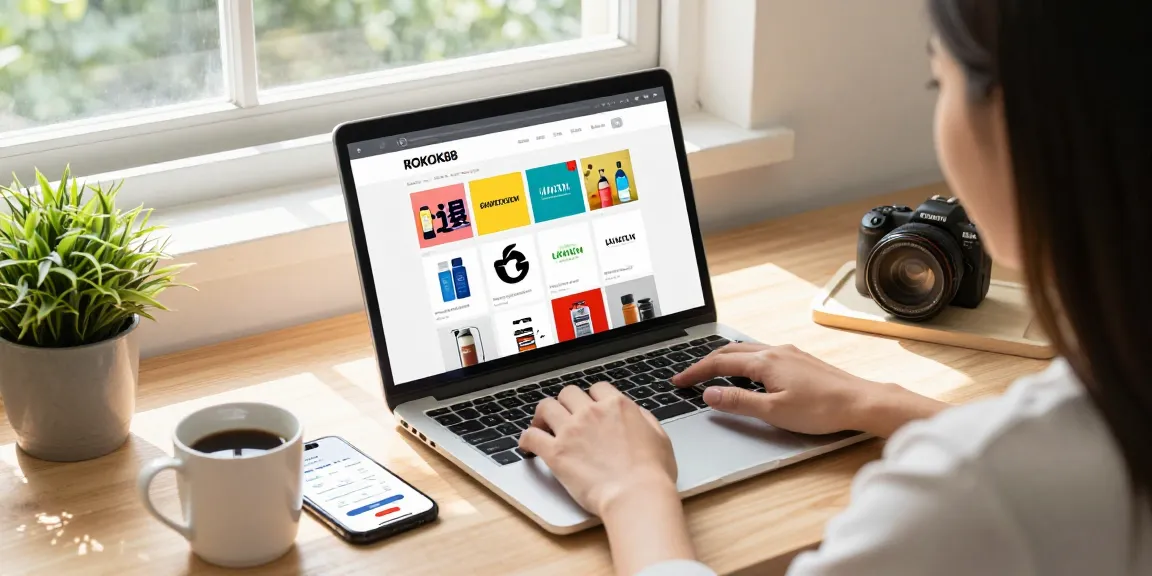 Engaged user logging into rokok88 for local product shopping.