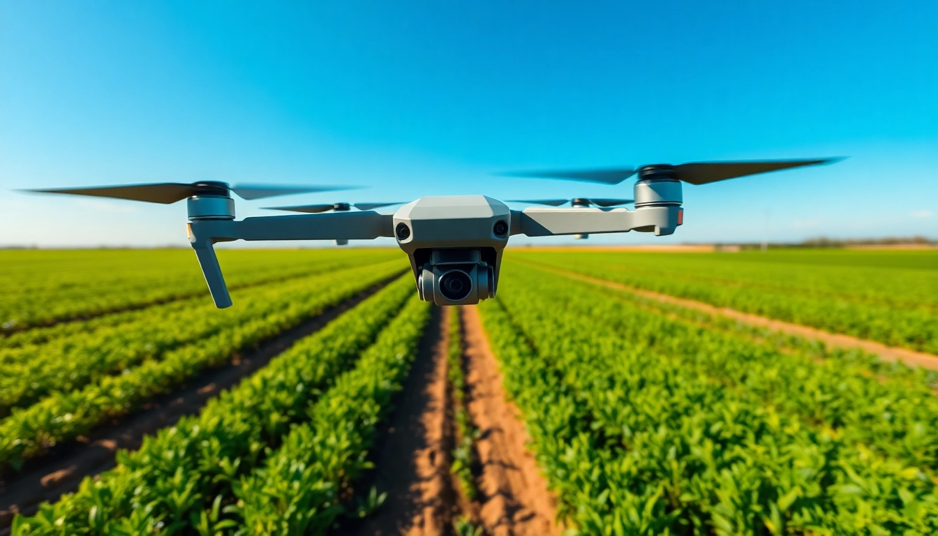 DJI Mavic 3 Multispectral surveying a lush agricultural field for precision farming.