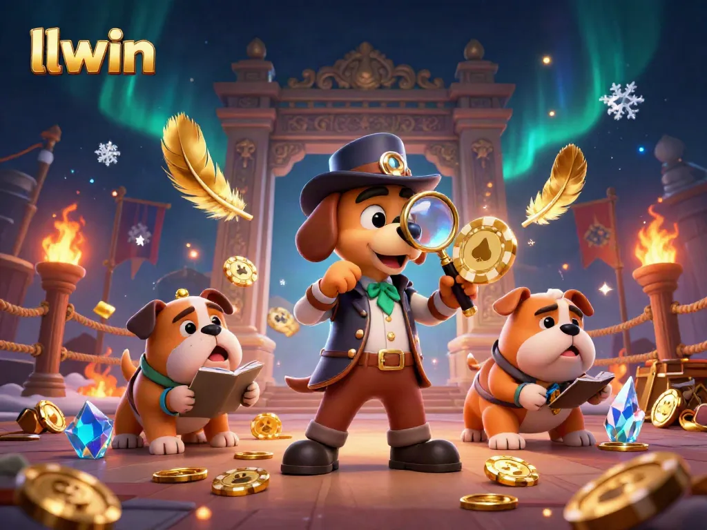 llwin highlights thrilling casino adventure with detective dog duo uncovering a poker chip clue