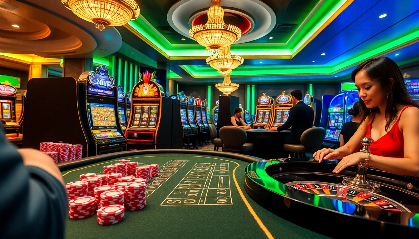 Enjoy thrilling games at https://tg88co.com/ with vibrant casino tables and engaging slot machines.