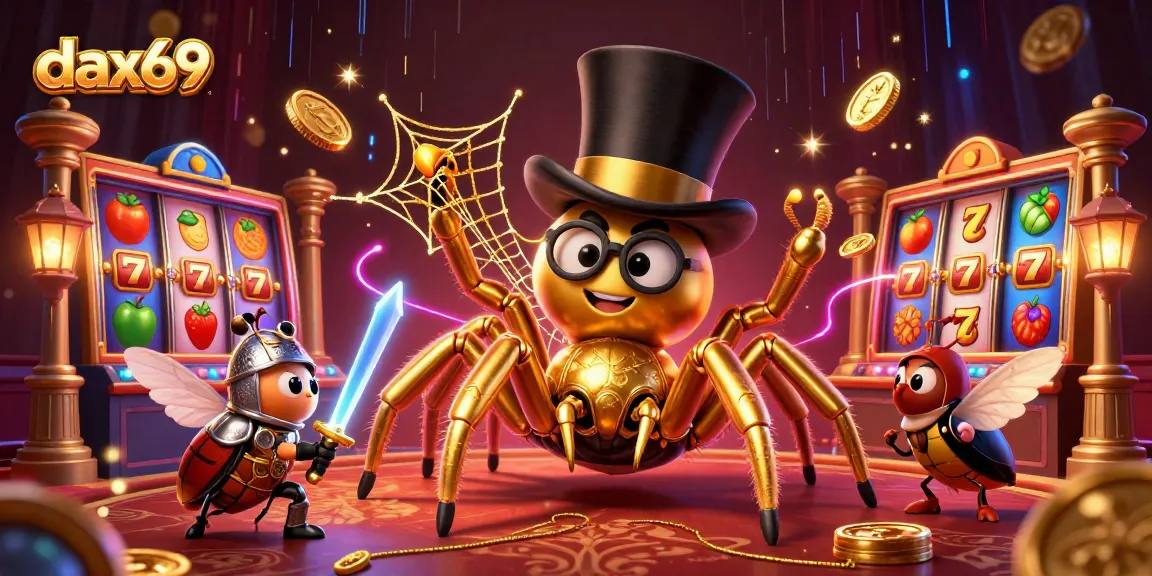 Jadikan dax69 pengalaman bermain slot lebih menarik dengan tarantula dan ksatria kecil di kasino.