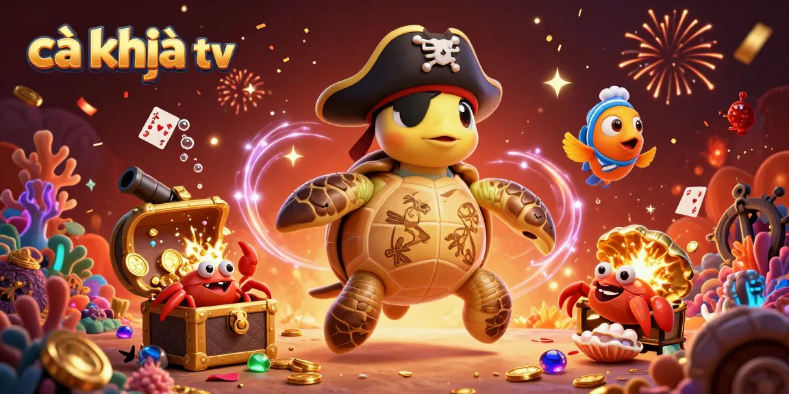 Enjoy thrilling games with cà khịa tv's pirate adventure featuring vibrant casino elements and underwater treasure.